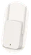 a small white wi-fi extender plugged into a socket